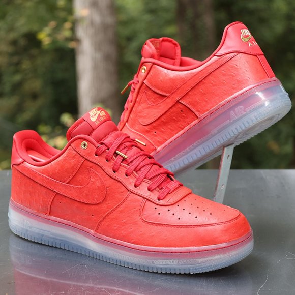 Nike Air Force 1 CMFT Lux Low Ostrich Red - Picture 1 of 15